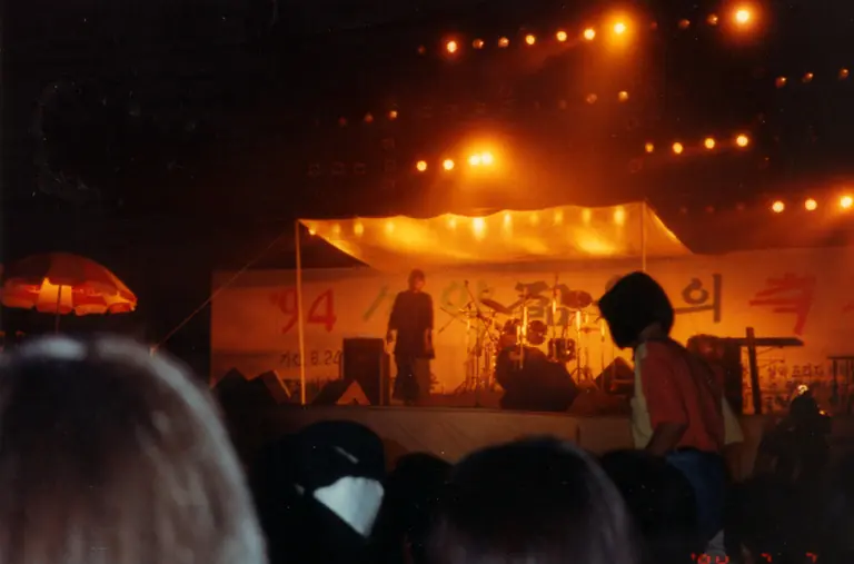 김건모 金健模 Kim Gun-mo at 1994 Seoraksan Youth Festival