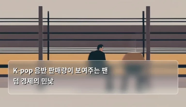 K-pop 음반 판매량이 보여주는 팬덤 경제의 민낯