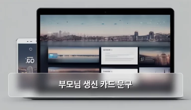 부모님 생신 카드 문구 추천 및 상황별 작성 가이드