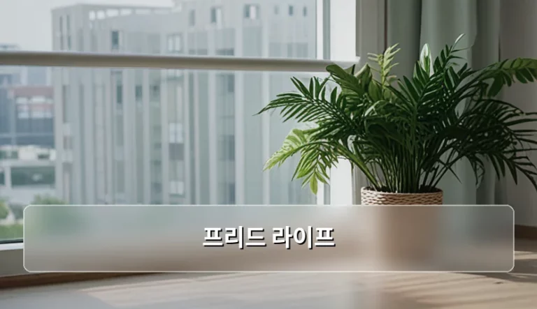 프리드 라이프 상조 서비스 이용 가이드와 주의사항