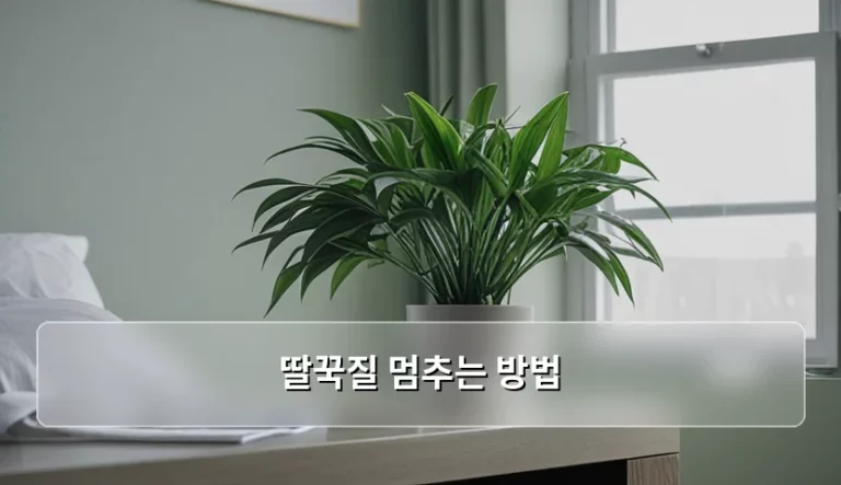 딸꾹질 멈추는 방법과 상황별 대처 가이드