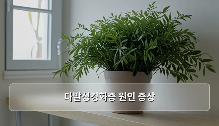 다발성경화증 원인 증상 및 관리 방법 안내