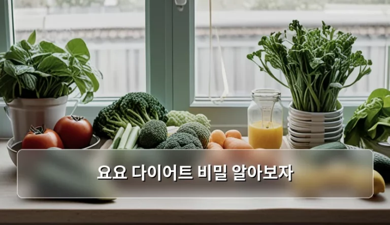 요요 다이어트 비밀 알아보자 감량 유지 전략