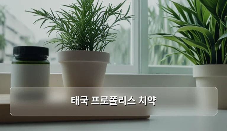 태국 프로폴리스 치약 성분 분석과 안전한 사용법