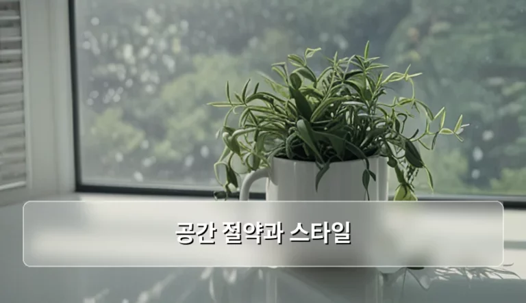공간 절약과 스타일을 통한 주거 환경과 심리적 건강 관리