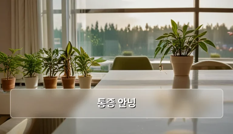 만성 통증 관리와 통증 안녕 실천 방법 가이드