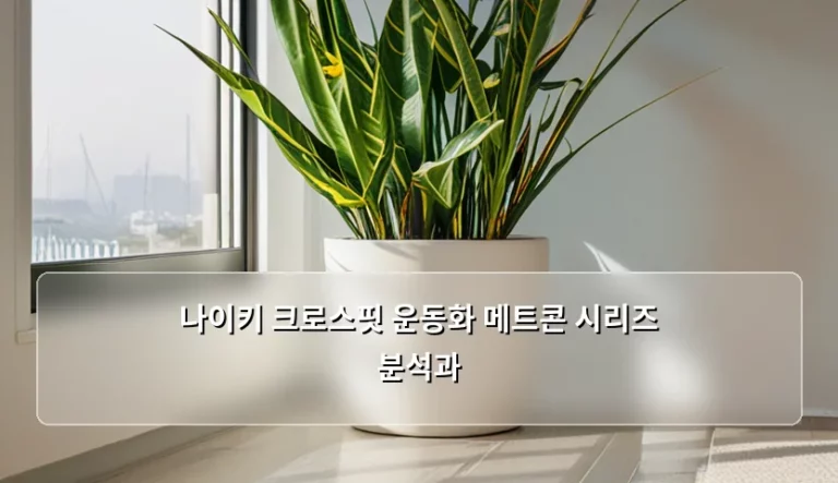 나이키 크로스핏 운동화 메트콘 시리즈 분석과 최적의 선택법